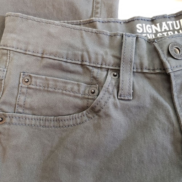 Levi's Women's Signature Skinny Jeans Gray Waist 28 / 6 - Picture 4 of 6